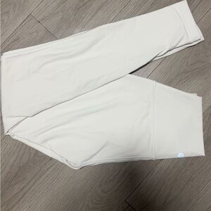 Lululemon Athletica Cream Leggings